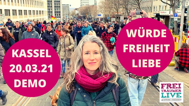 Demo-Kassel am 20.03.21 - “Kyrie Eleison”